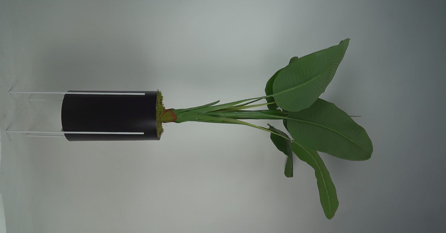 🌿 نبتة الموز الاستوائية الصناعية – 1.20 متر